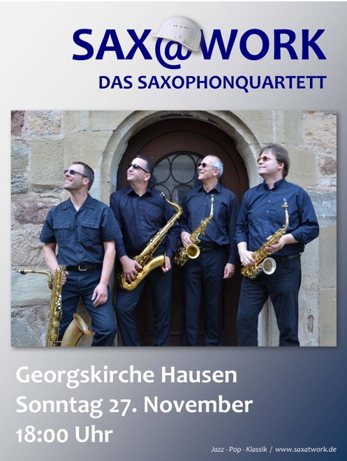 Sax@Work Konzert 27.11.2016